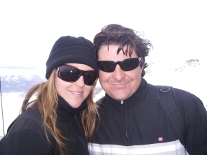 On top of Jungfrau Mountain